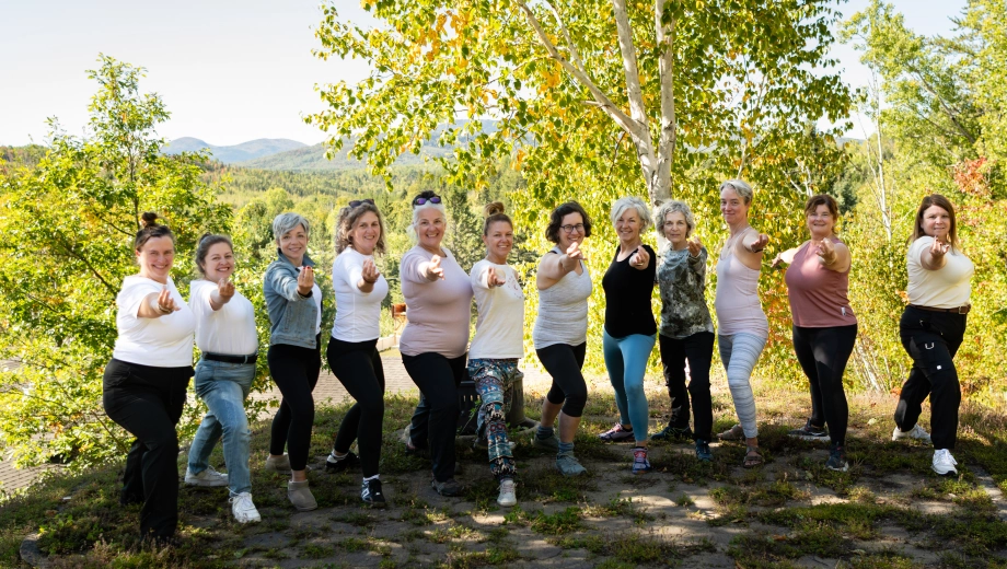 Retraite yoga & connexion, entre ciel et terre.