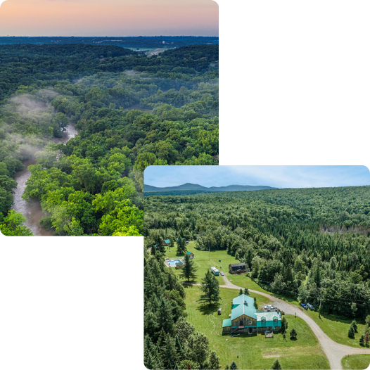 Vue panoramique du Domaine OM SHAMWE